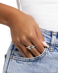 Captivating Confidence white Ring