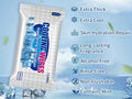 Cooling Body Wipes, Alcohol-Free Cooling Towelettes (Green)