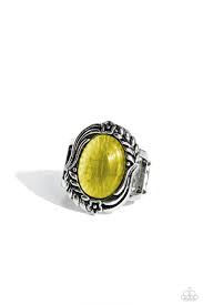 plaited pattern yellow ring