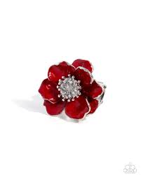 Poppy Power Red Ring