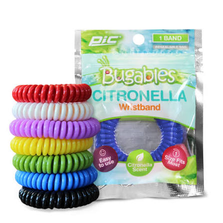 Citronella Coils Reusable Wristband