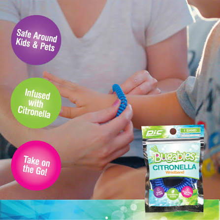 Citronella Coils Reusable Wristband