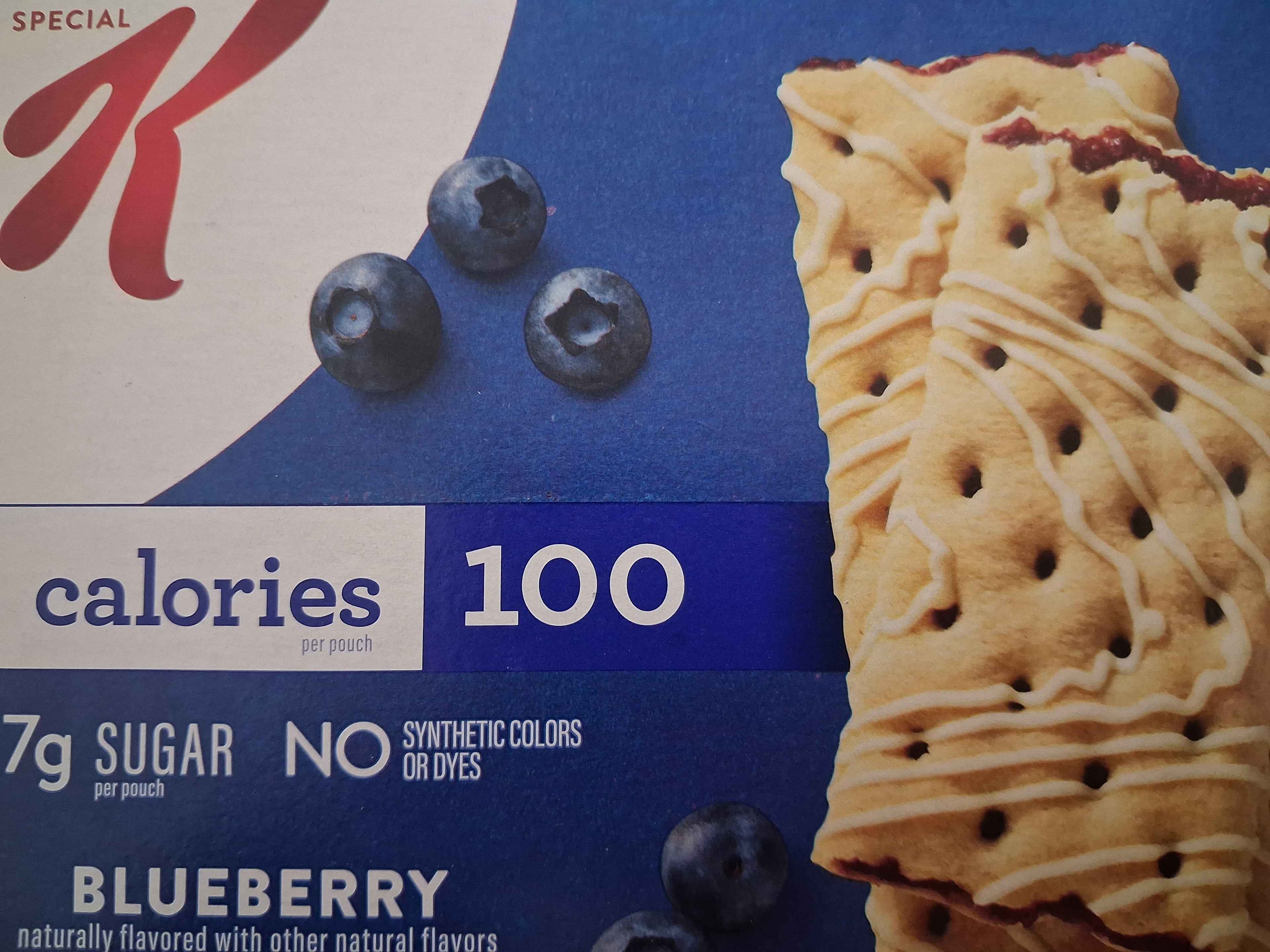 Blueberry Pastry Crips