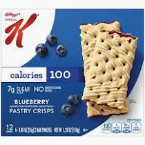 Blueberry Pastry Crisps